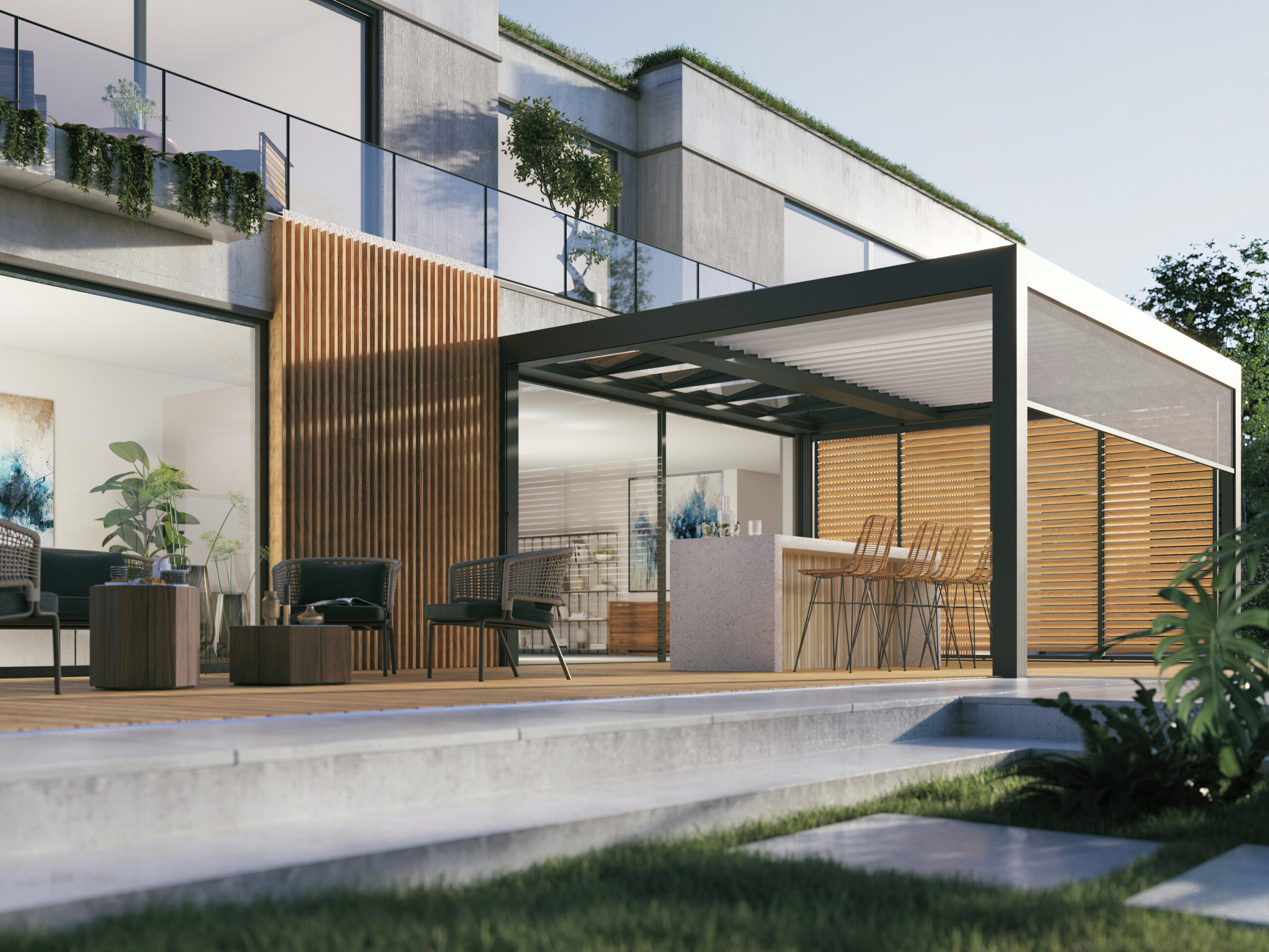 Pérgola bioclimática